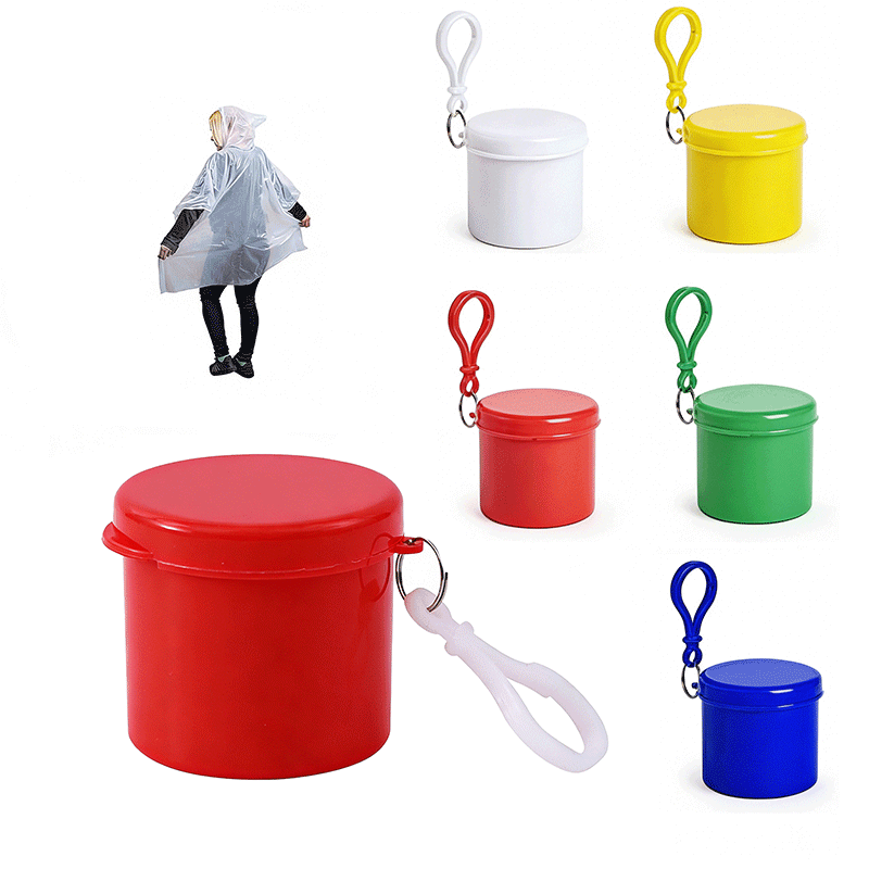 Disposable Raincoat Storage Bucket