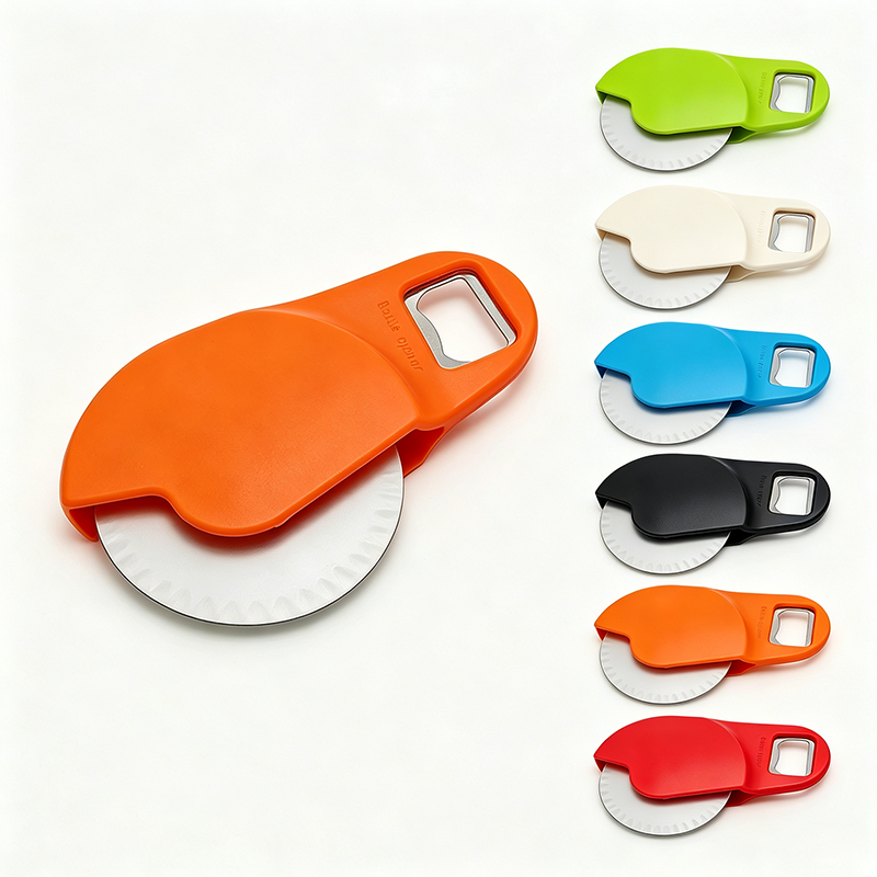 Multifunctional Pizza Wheel with Bottle Opener Multifunctional Pizza Wheel with Bottle Opener