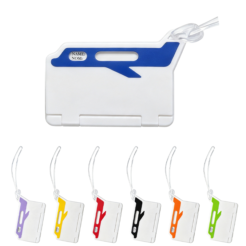 Airplane luggage tag Airplane luggage tag