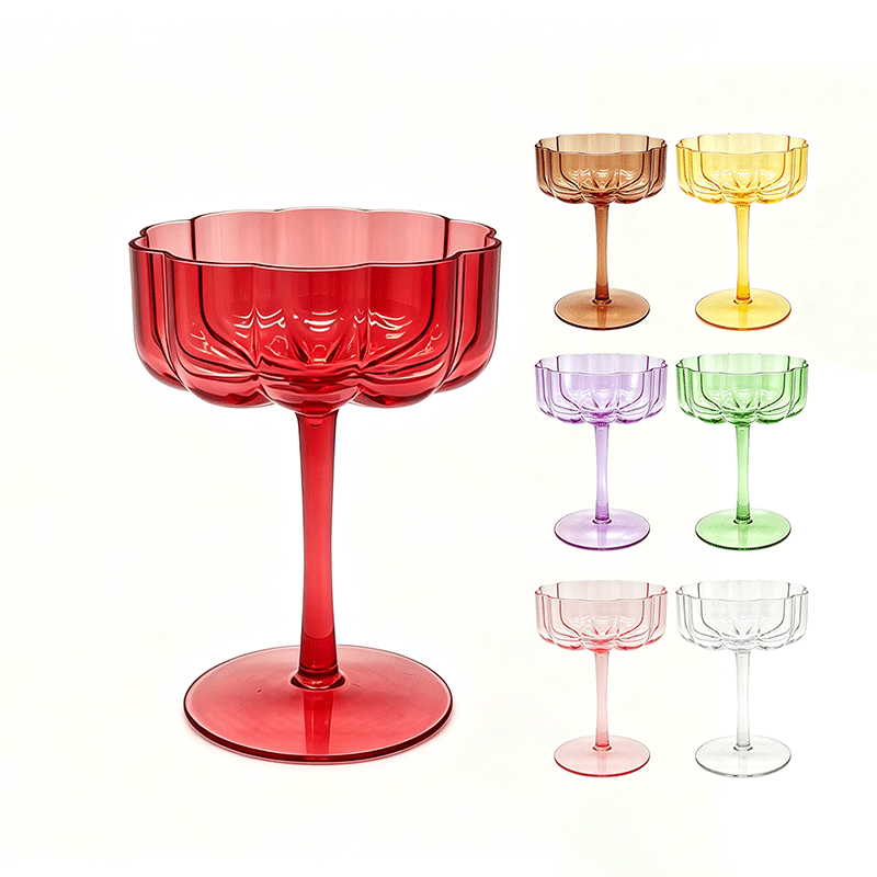 Petal Plastic Goblet