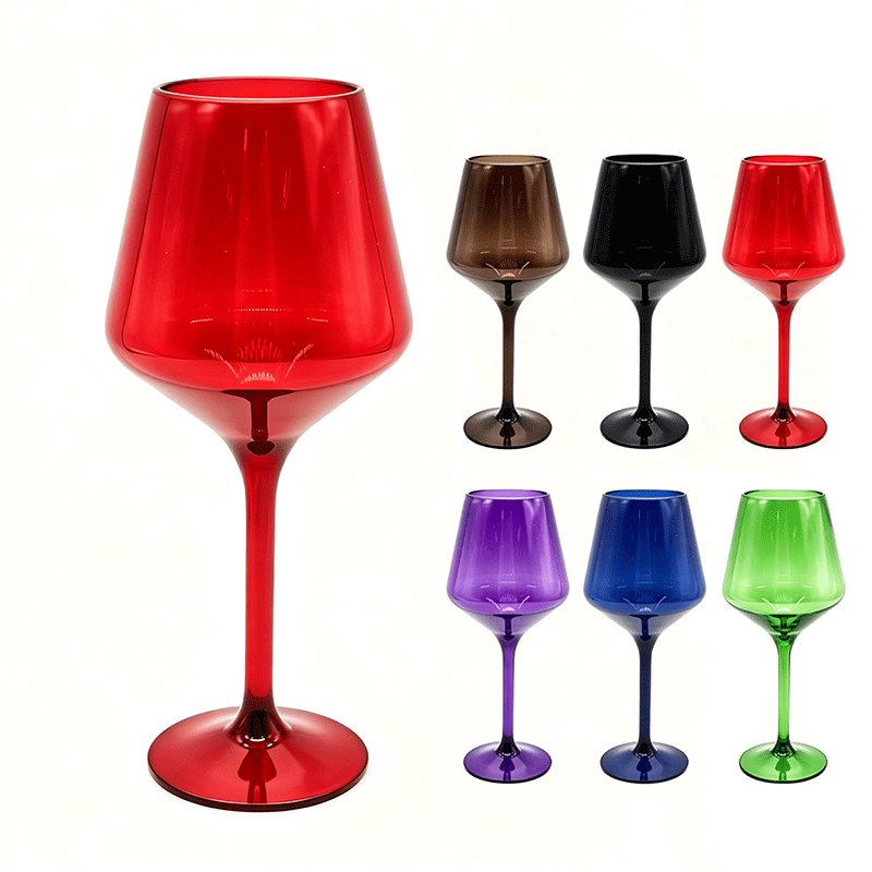 Tulip Plastic Wine Glass